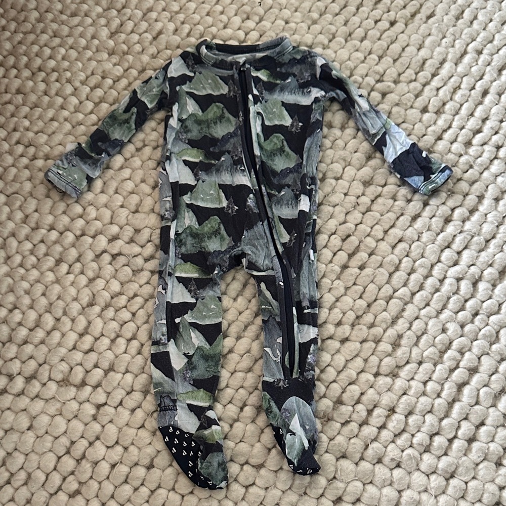 Posh peanut bamboo sleeper newborn